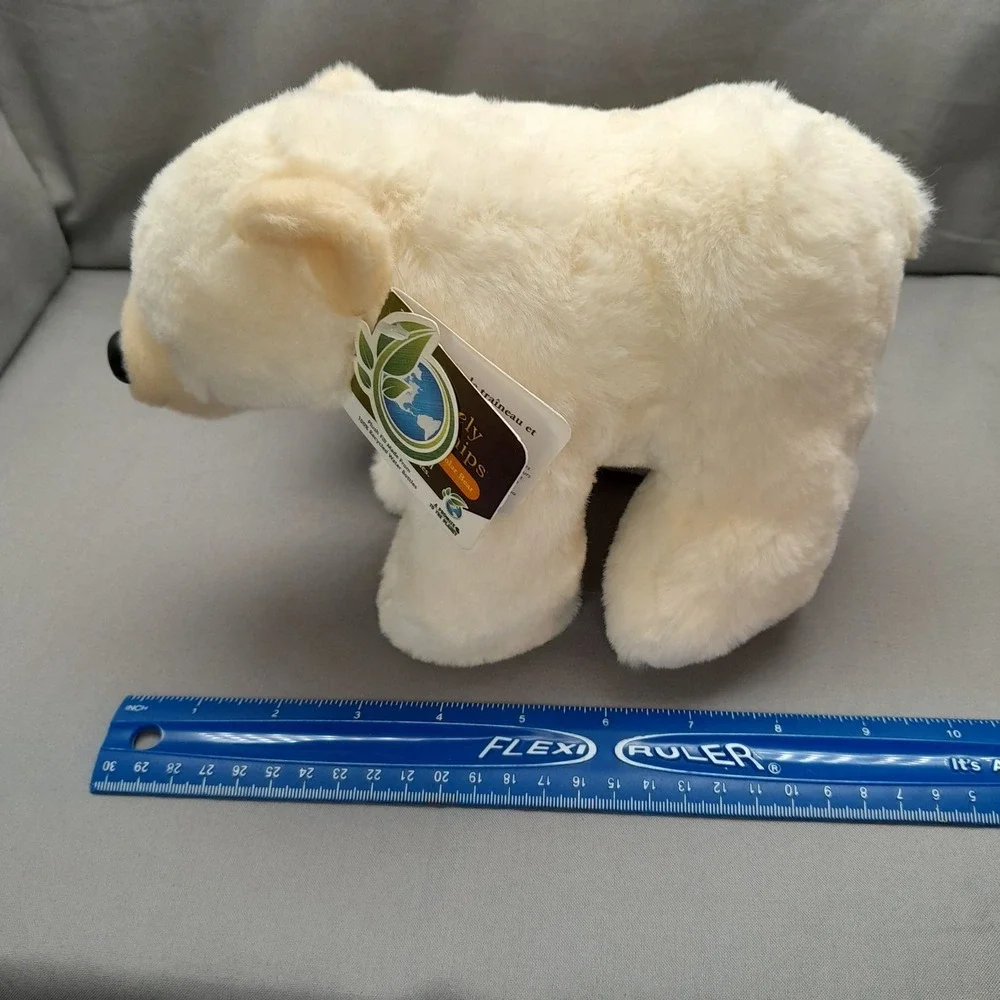 Wild Republic Unlikely Friendships Plush Sled Dog & Polar Bear Stuffed Animals